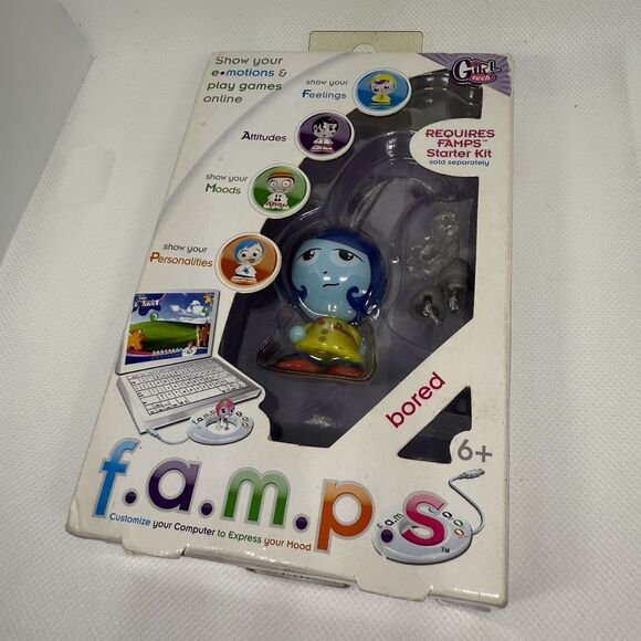 F.A.M.P.S FAMPS Single Figure Bored New In Box - Picture 1 of 3
